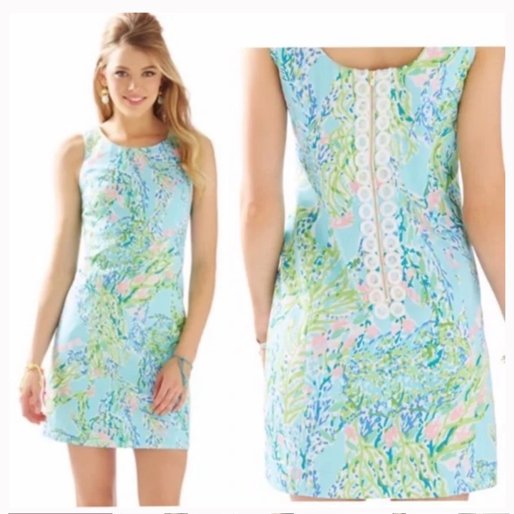 Lilly Pulitzer Blue Heaven Cathy Shift Dress